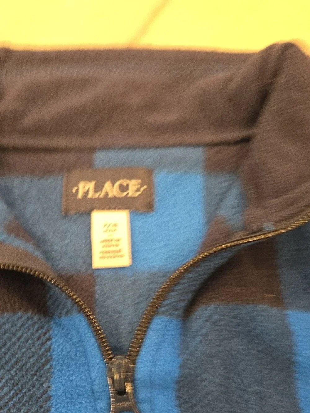 LOT of 4 Children's Place Quarter-Zip Fleece Sweaters, 7/8